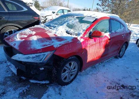 2020 Hyundai Elantra Sel из США, поврежденный, VIN 5NPD84LF4LH569359